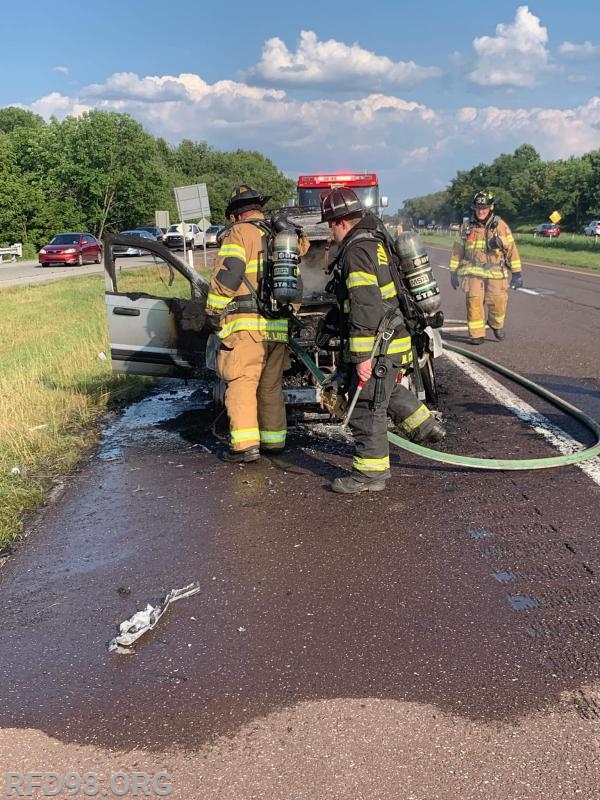 Friday Fire on 422 Closes Westbound Lanes - Royersford Fire Department